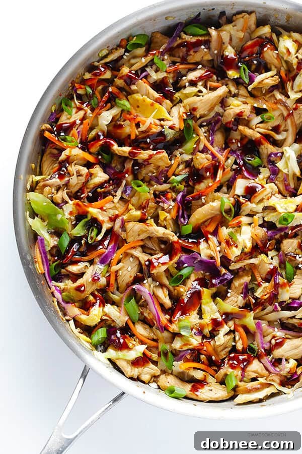 Learn how to make restaurant-quality Moo Shu Pork (or Moo Shu Chicken!) at home in just 20 minutes. So easy, so fresh, and soooo good! | gimmesomeoven.com