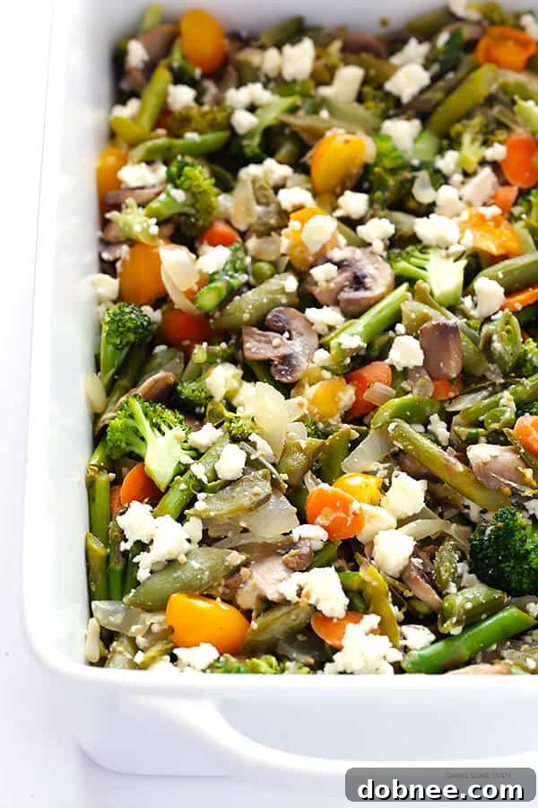Spring Vegetable Egg Casserole -- easy to make ahead with your favorite veggies, and so delicious! | gimmesomeoven.com