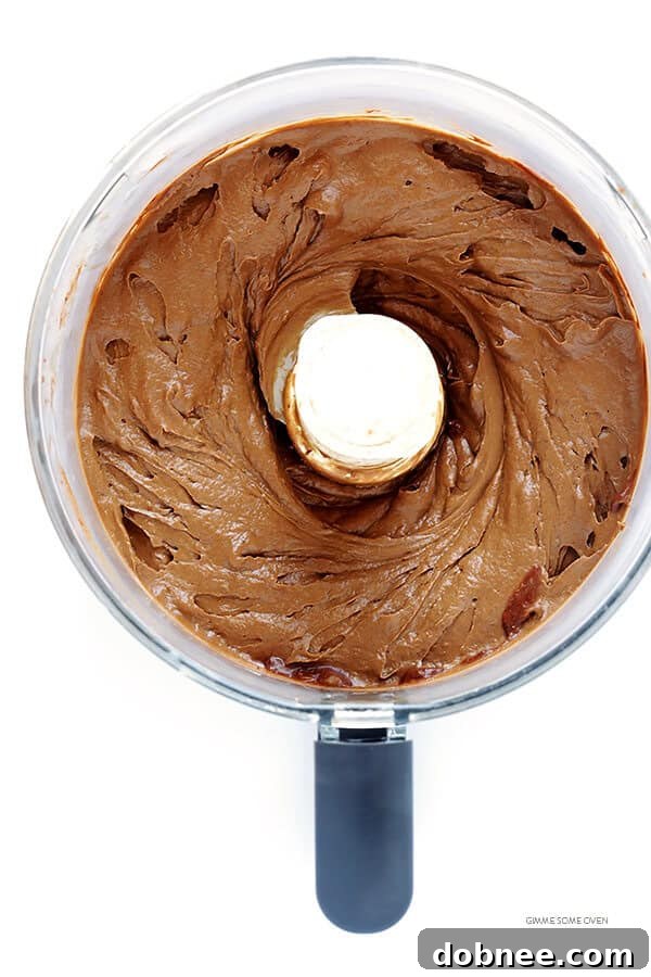 Dark Chocolate Avocado Mousse -- quick and easy to make with healthier, everyday ingredients. Plus it's also naturally gluten-free, vegan, and absolutely delicious!