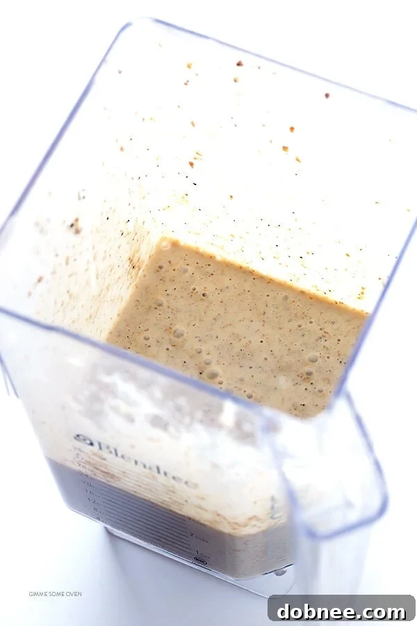 All ingredients are added to a high-speed blender for the Banana Chai Smoothie.