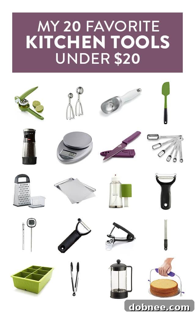 Elevate your kitchen experience with these useful and affordable kitchen tools, all under $20! Discover favorite gadgets from food blogger Ali Ebright.