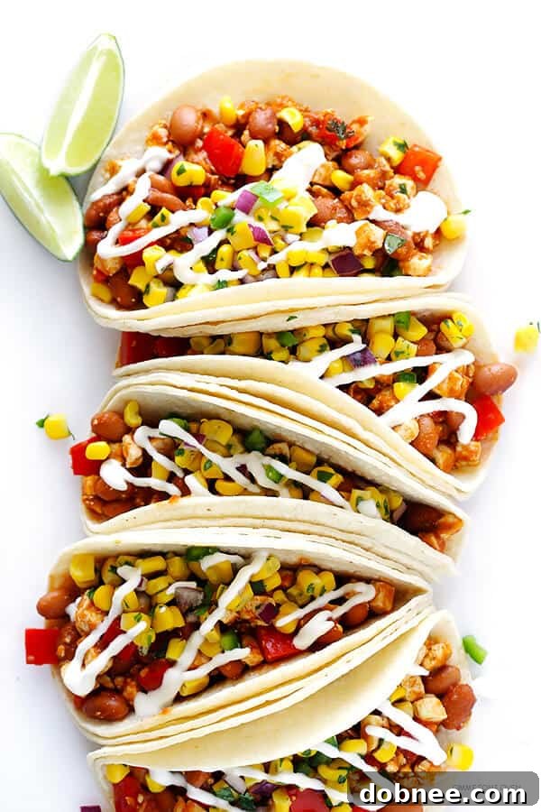 Delicious Sofritas Taco Filling Ready for Toppings
