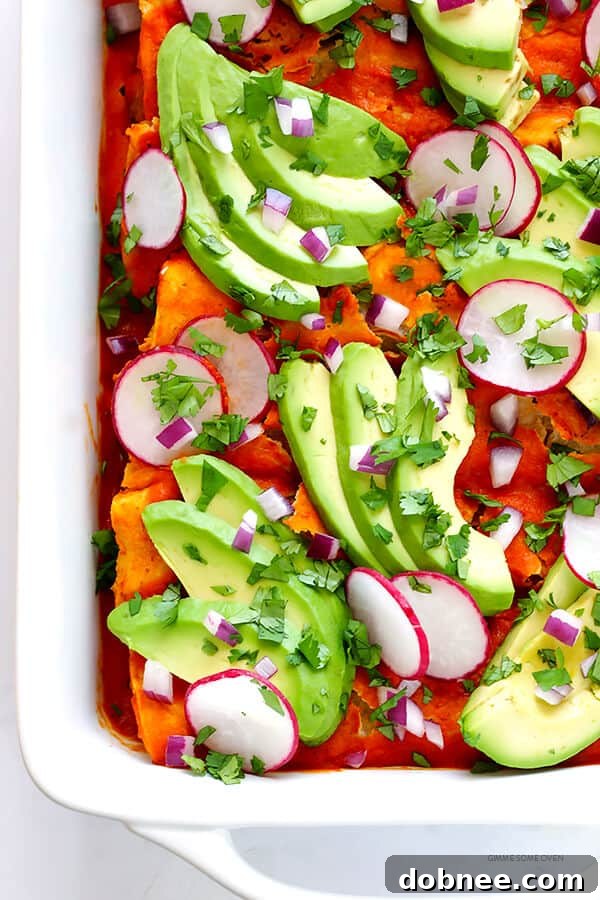 The BEST Vegan Enchiladas -- easy to make, made with everyday ingredients, and SO delicious! | gimmesomeoven.com