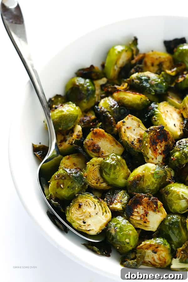 Crispy Miso Brussels Sprouts 2 Miso Roasted Brussels Sprouts: A quick, easy, and delicious side dish with a savory miso vinaigrette, perfect for any meal. (Gluten-Free, Vegan, Vegetarian)