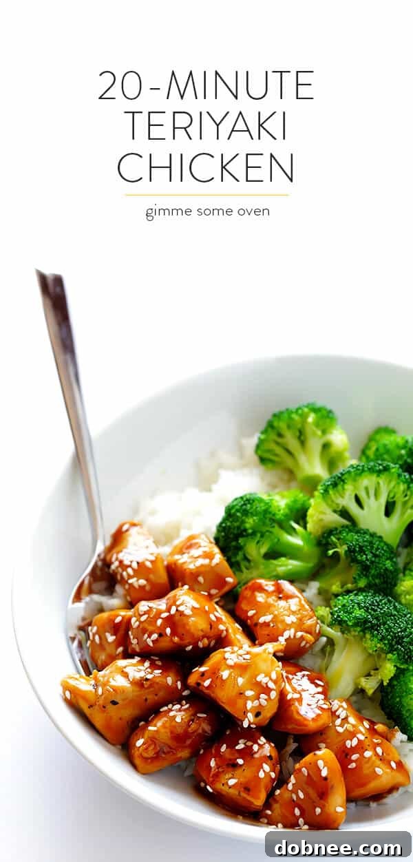 A stunning overhead shot of the 20-Minute Teriyaki Chicken, garnished with fresh green onions, highlighting its vibrant color and succulent texture – a truly quick and delicious meal.