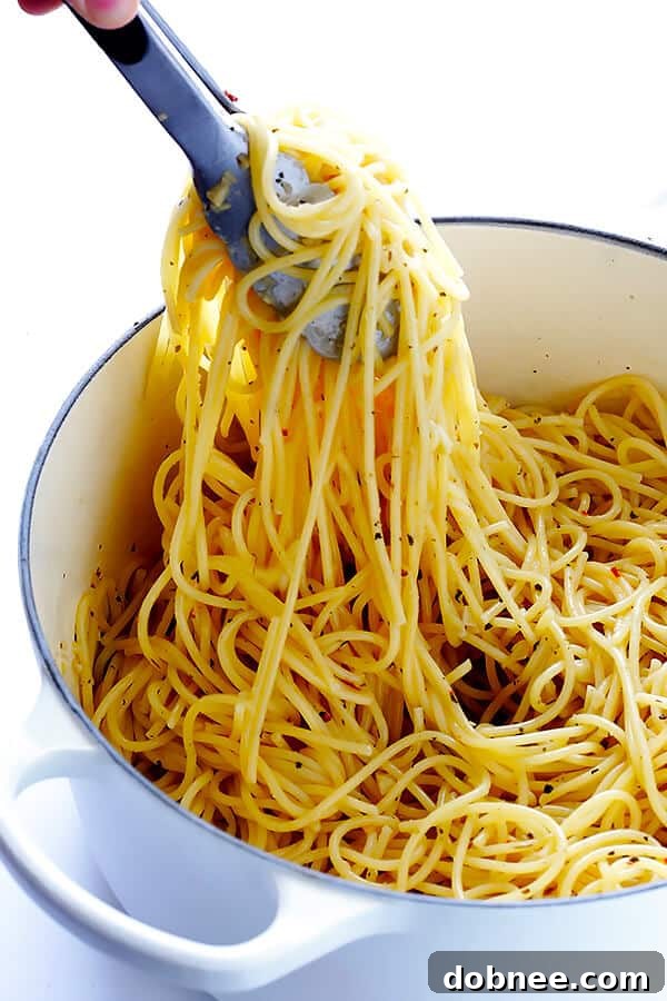 Delicious Garlic Lovers' Spaghetti, a quick and easy recipe packed with savory Italian flavors. Perfect comfort food.