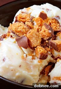 Butterfinger Ice Cream