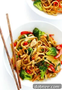 30-Minute Sesame Chicken Noodle Stir-Fry