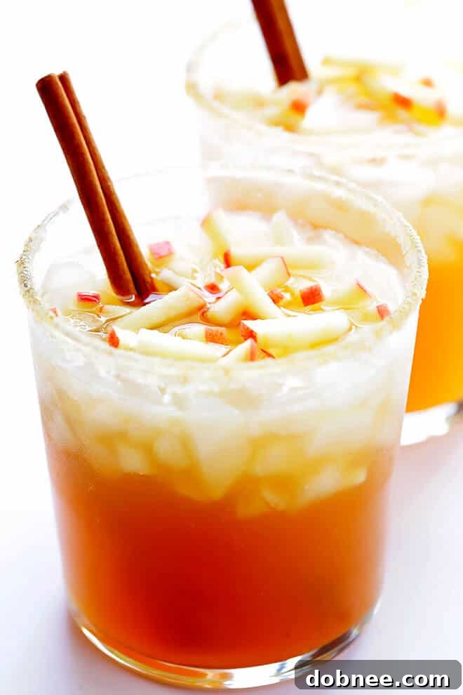 Experience the ultimate autumn delight with this smoky Apple Cider Mezcal Margarita, a simple yet sophisticated cocktail crafted from just three exquisite ingredients, perfect for seasonal celebrations.