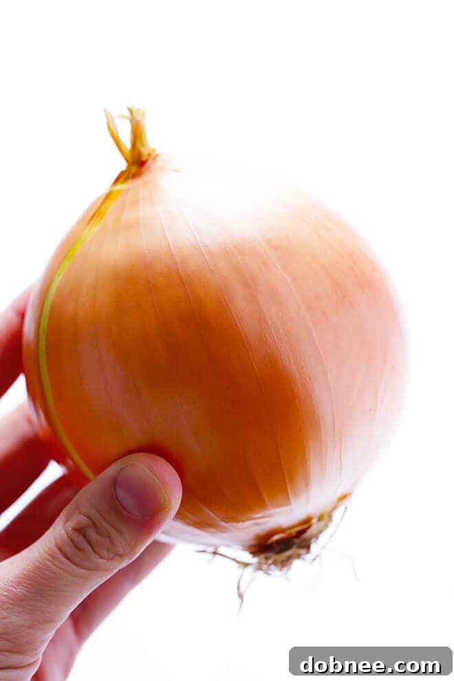 Learn how to safely dice an onion with this easy video tutorial! | gimmesomeoven.com