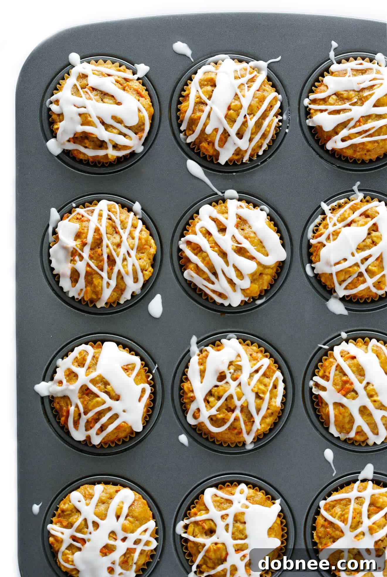 Naturally sweetened with organic honey, these Wholesome Carrot Muffins are incredibly delicious and an ideal treat for any spring morning or afternoon.