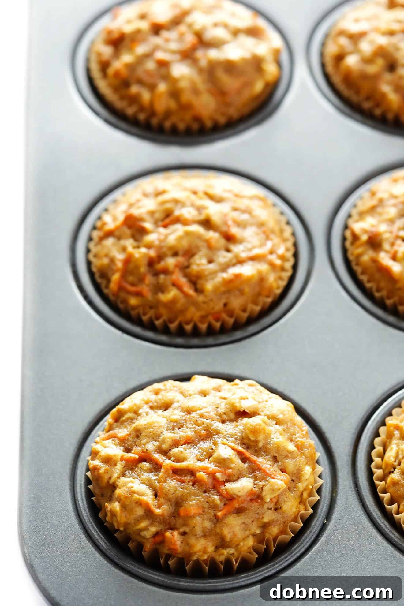 Easy to make and naturally sweetened with honey, these Wholesome Carrot Muffins are wonderfully moist and packed with flavor, a true bakery-quality treat.