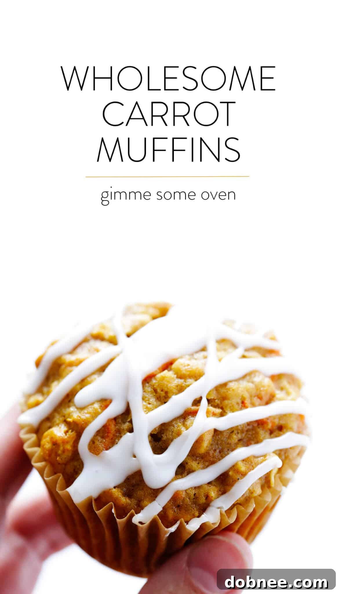 Delicious Wholesome Carrot Muffins, naturally sweetened with honey and easy to make, offering a satisfying and tasty treat perfect for any occasion.