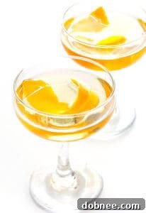 Oaxacan Rusty Nail Cocktail