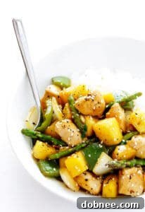 Pineapple Ginger Chicken Stir-Fry