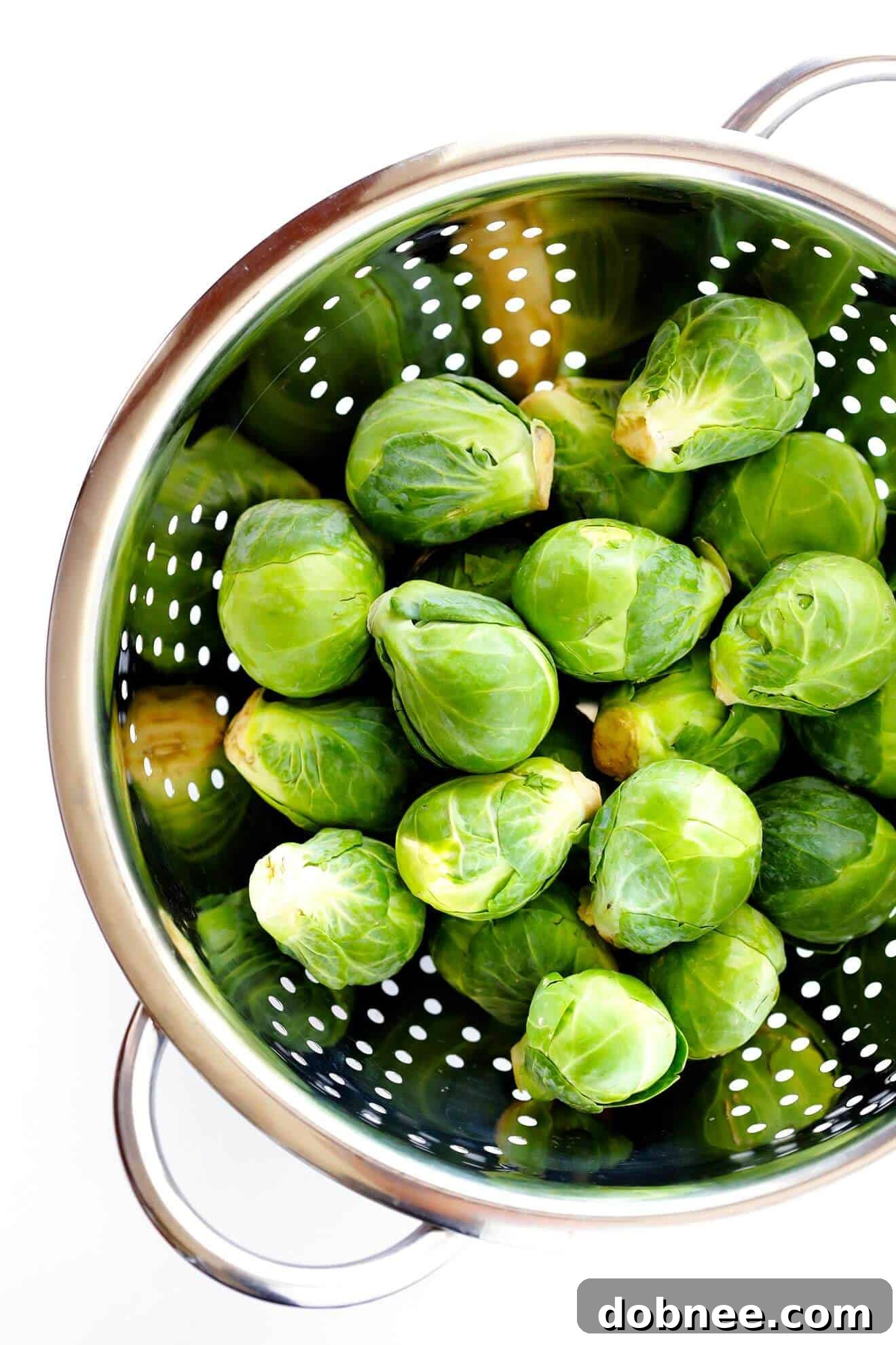 How to cut Brussels sprouts 3 ways -- halved, shredded or finely-shredded! Video tutorial included, plus tips on how to select and cook with Brussels sprouts. | gimmesomeoven.com #brussels #sprouts #vegetable #healthy #howto #knifeskills Learn how to cut Brussels sprouts 3 ways with this quick video tutorial! Discover tips on selecting and cooking with Brussels sprouts.