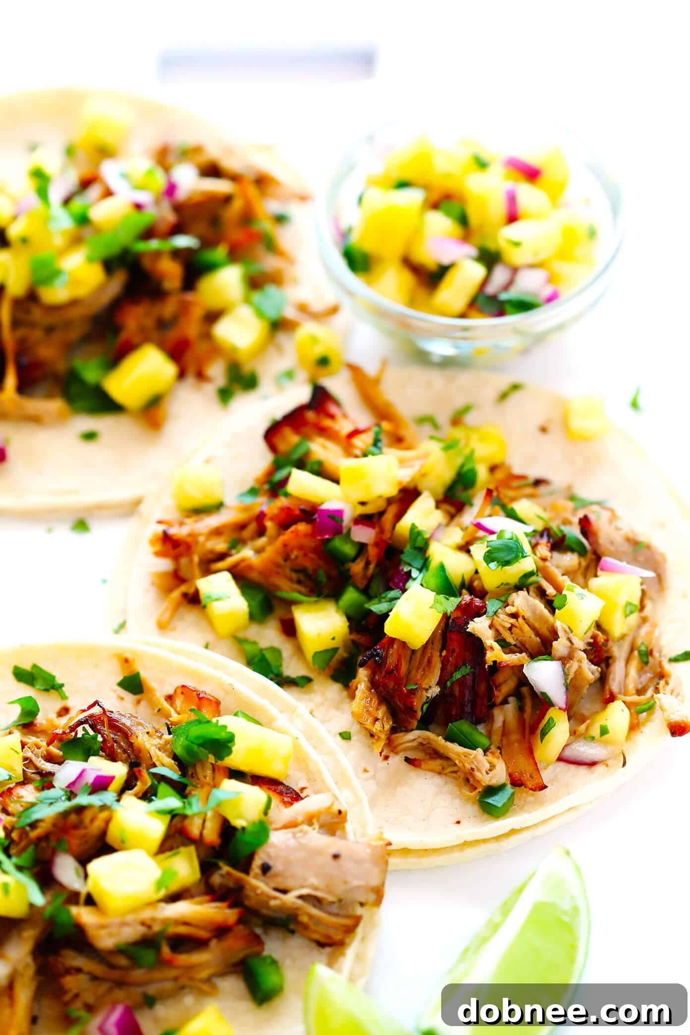 Instant Pot Carnitas - Perfectly crispy and juicy Mexican pork ready in your pressure cooker.