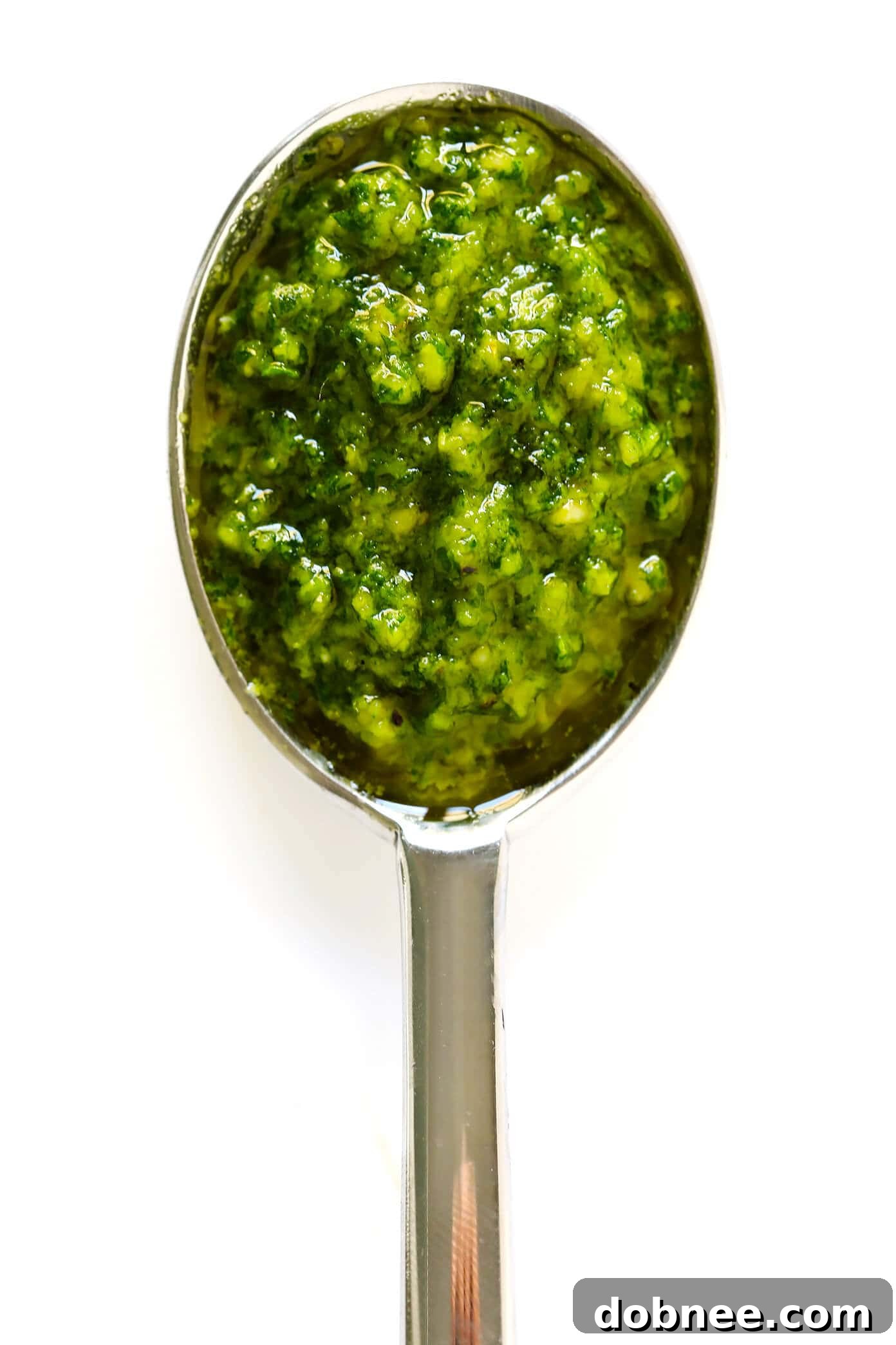 Delicious Homemade Basil Pesto Ready to Serve