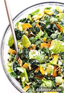 Mexican Caesar Salad with Greek Yogurt Dressing