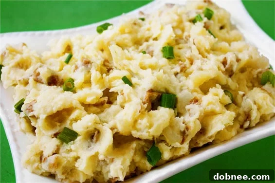 Delicious Wasabi Smashed Potatoes served as a side dish