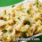 Wasabi Smashed Potatoes close-up