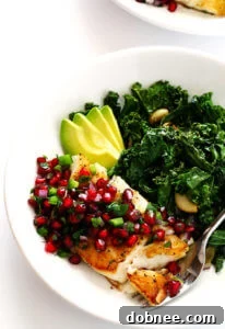 Pan-Seared Fish with Pomegranate Salsa