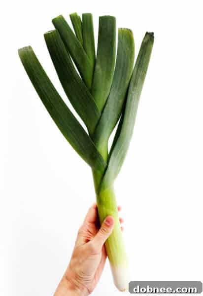 How To Cut Leeks