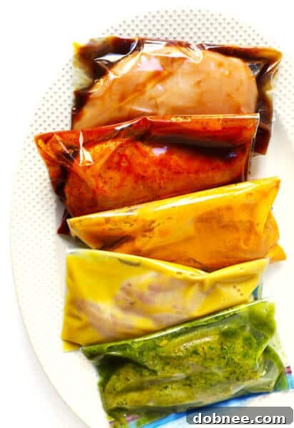 5 Easy Chicken Marinades