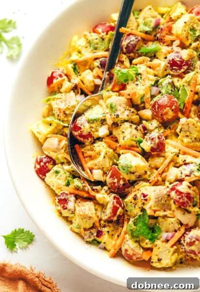 Curry chicken salad