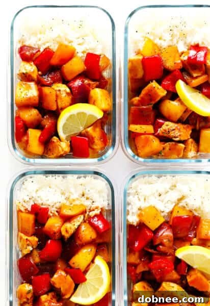 Hawaiian BBQ Chicken Bowls