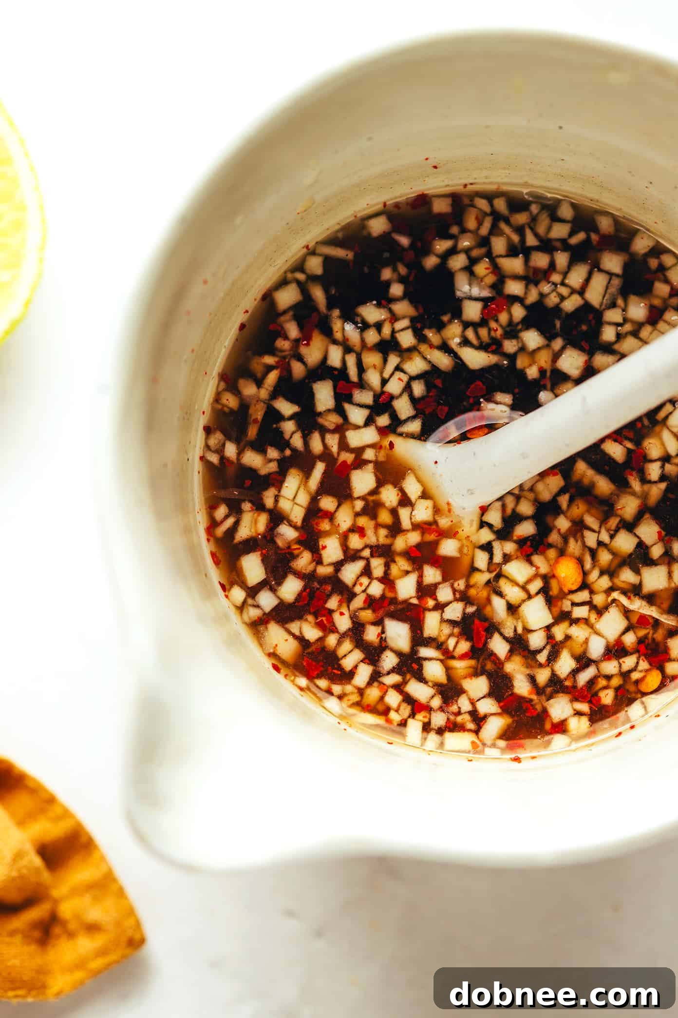 Ingredients for Nuoc Cham dressing