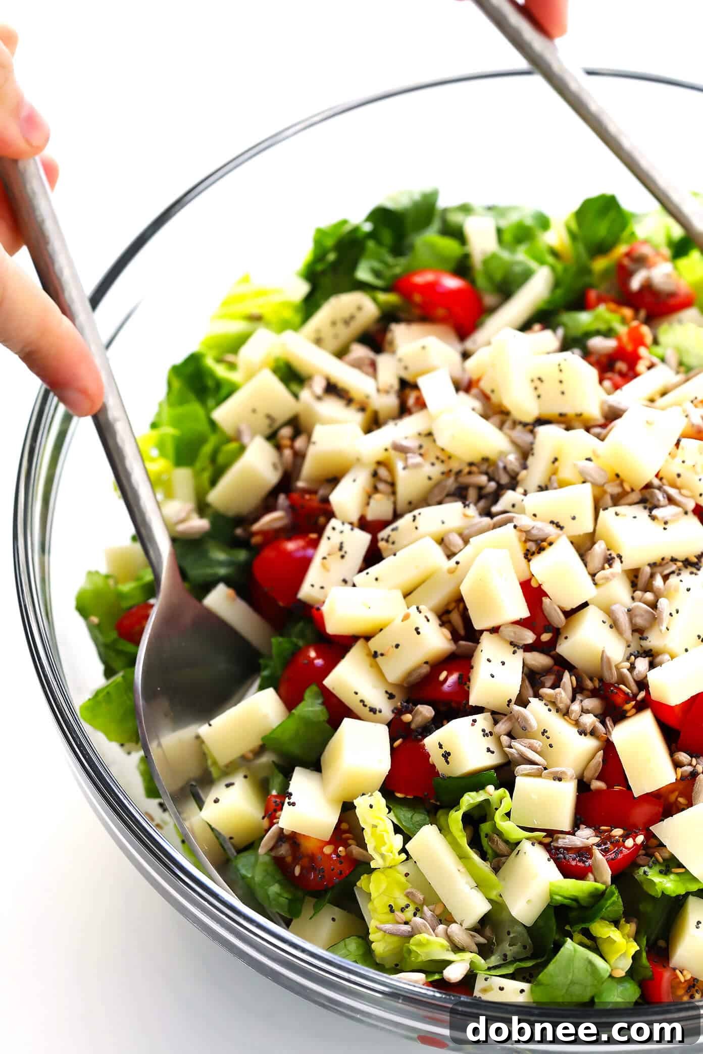 Unforgettable Italian Chopped Salad Prep