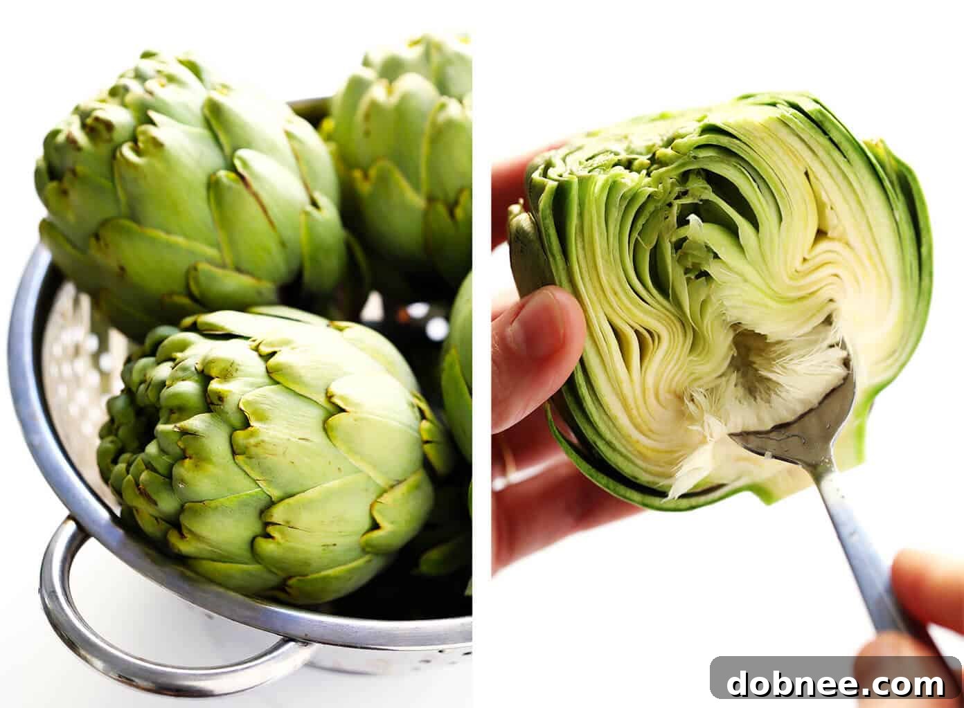 How To Select and Cut Artichokes - Step-by-step guide for prepping artichokes