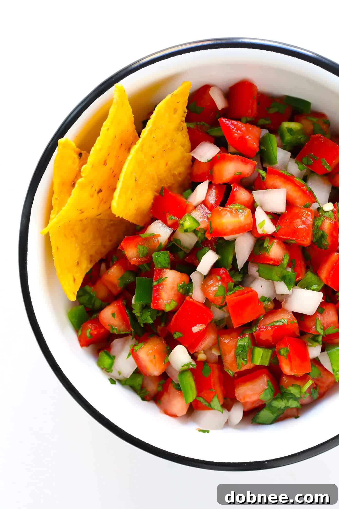Easy Pico de Gallo Salsa