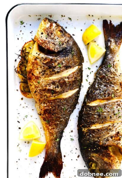 Perfectly Roasted Whole Fish