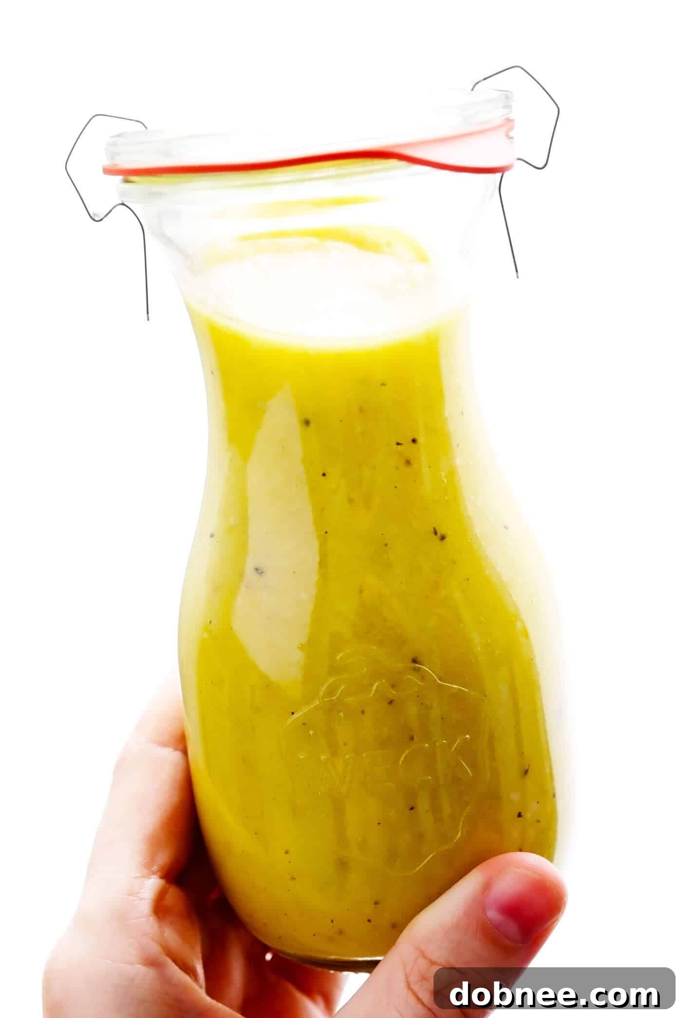 Homemade Everyday Salad Dressing in a jar