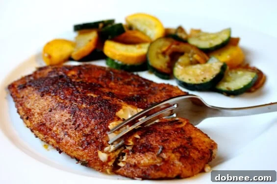 Delicious 10-Minute Blackened Tilapia
