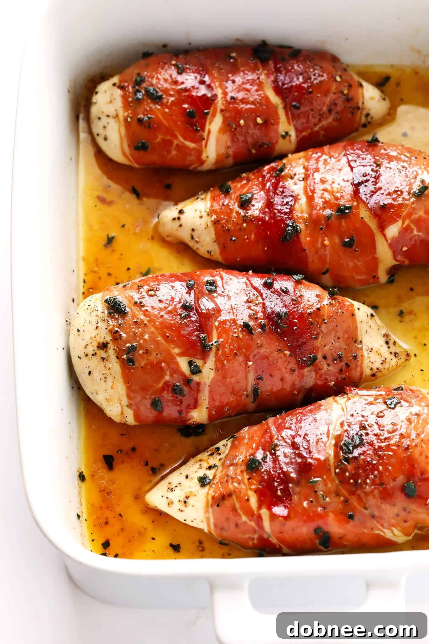 Elegant Prosciutto-Wrapped Baked Chicken Breast