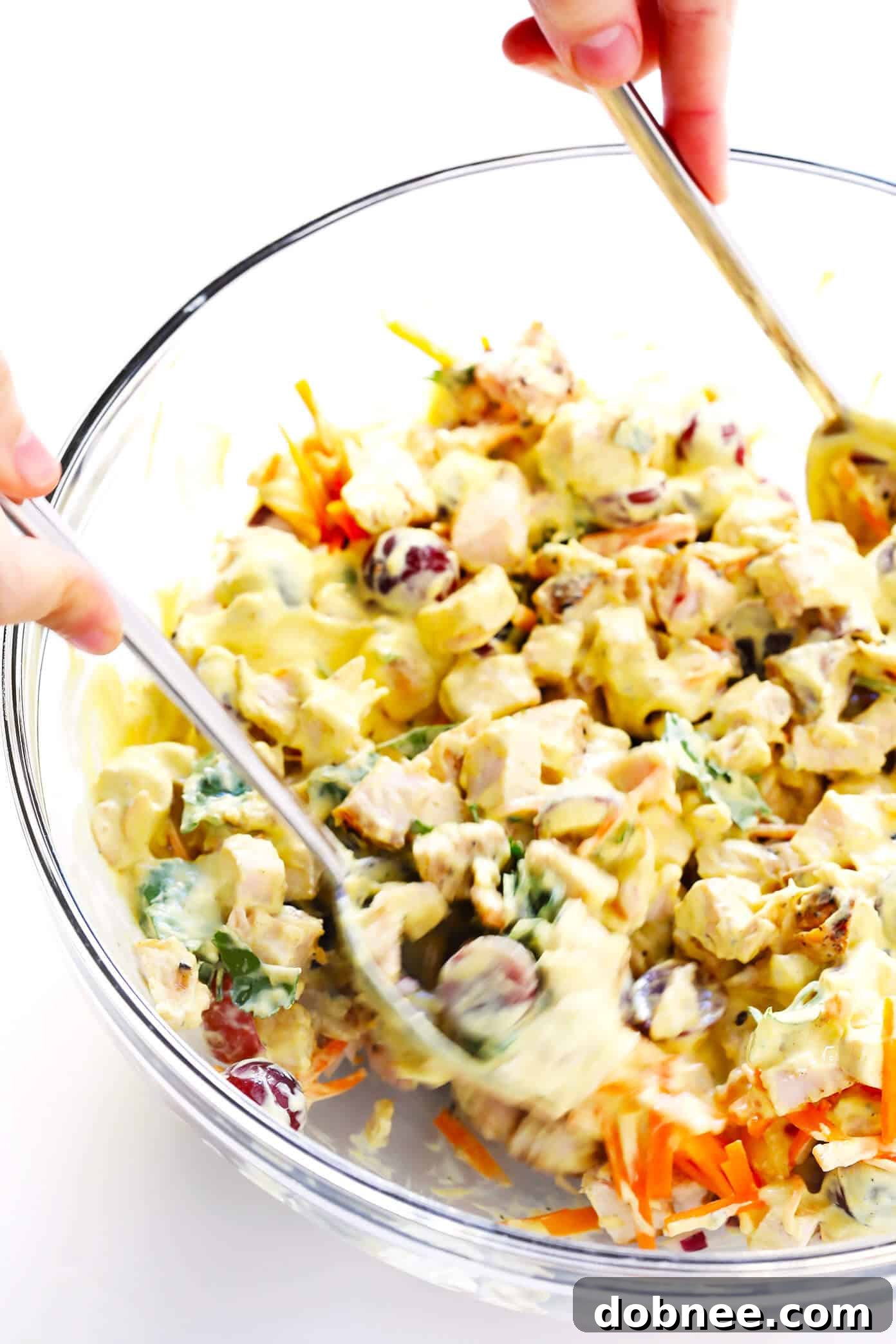 Healthy Curry Chicken Salad Recipe