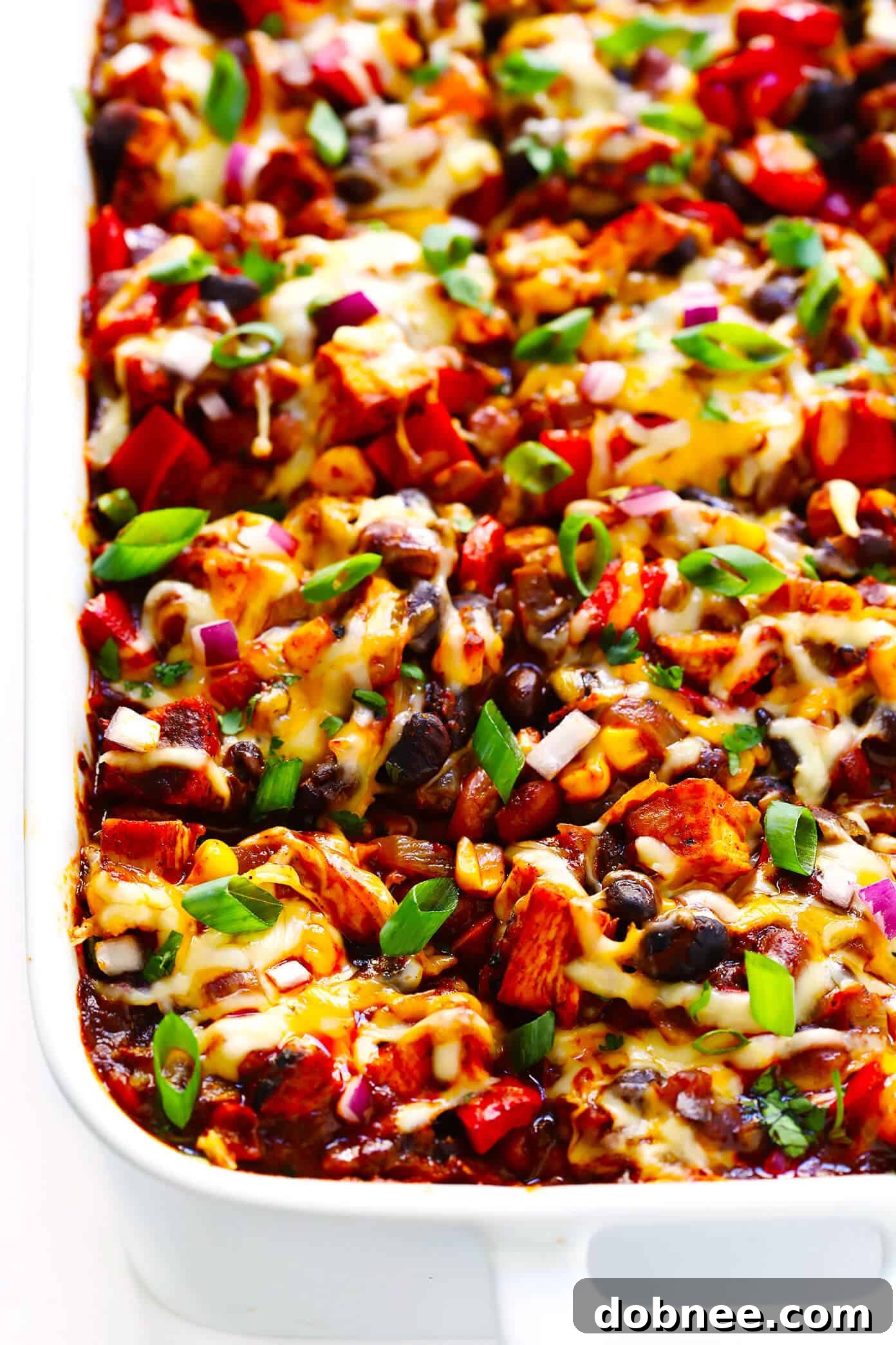 Hearty Chicken Enchilada Casserole Recipe