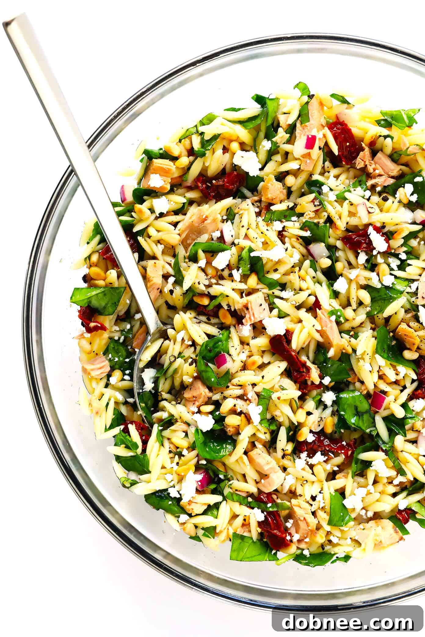 The Best Italian Tuna Salad Recipe with Orzo, a perfect blend of fresh, savory, and zesty flavors, ideal for any gathering or meal prep.