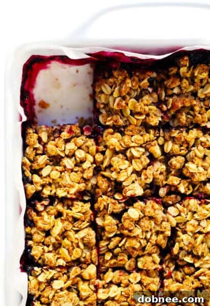 Blueberry Crumble Bars - A perfect summer dessert recipe.