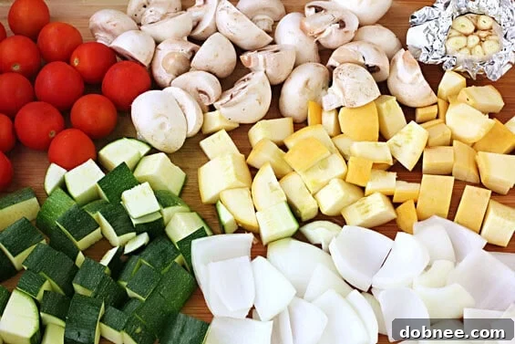 Close-up of grilled vegetables