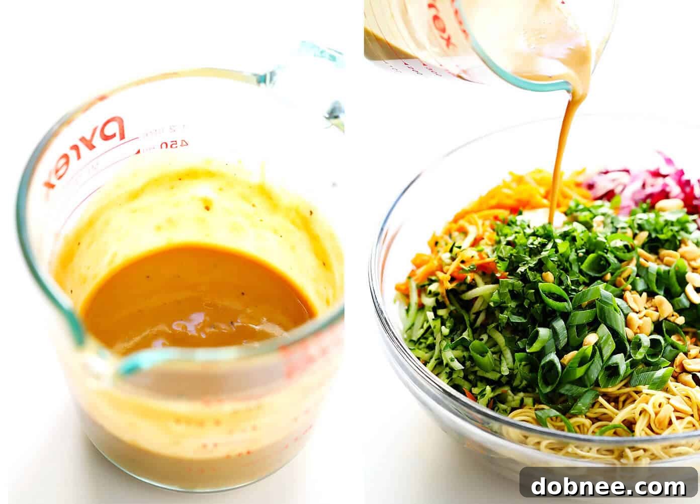 Essential Cold Sesame Peanut Noodles Ingredients: Noodles, Fresh Veggies, and Our Signature Peanut Sauce