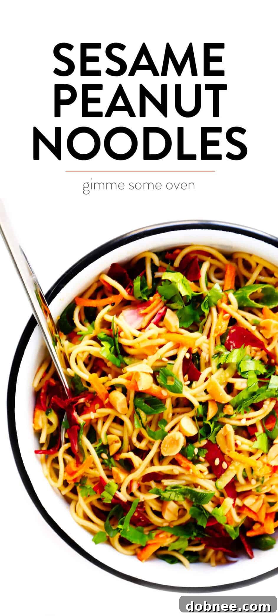 The Most Delicious Cold Sesame Peanut Noodles Recipe, perfect for any meal