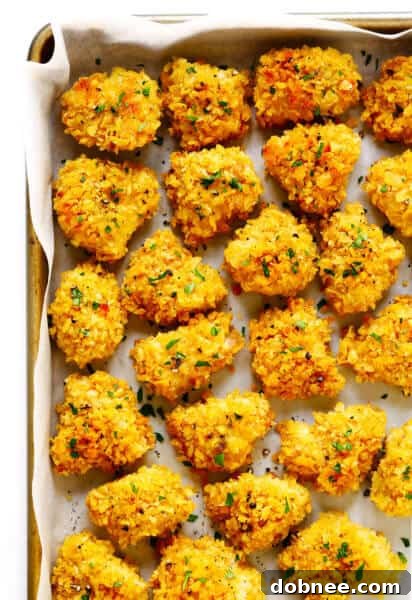 3-Ingredient Ultra Crispy Baked Chicken Nuggets Recipe