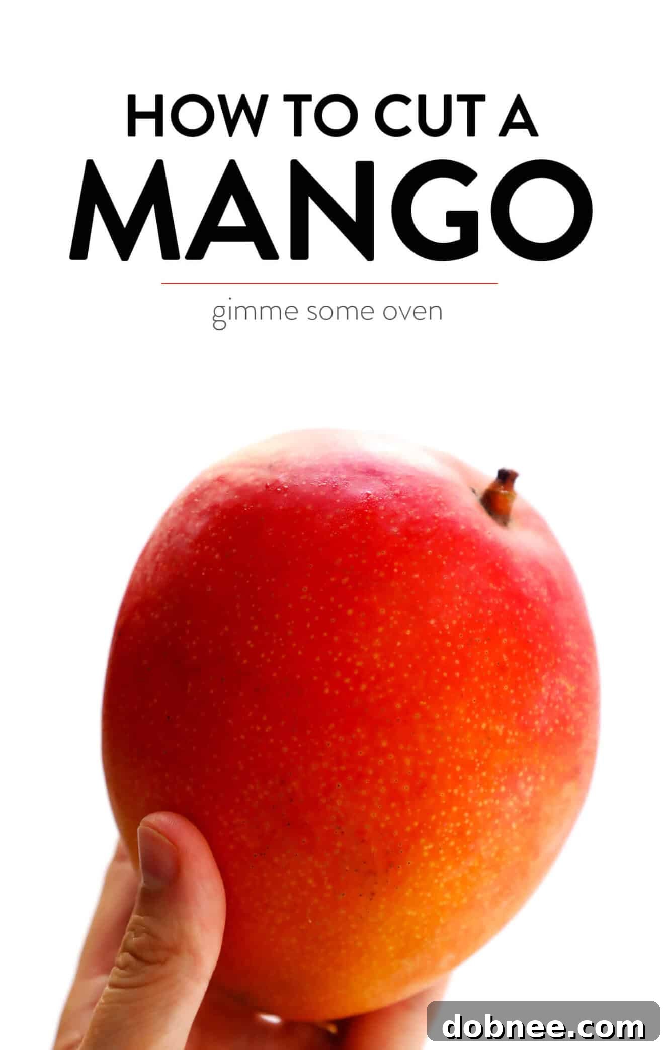 How To Cut A Mango | Gimme Some Oven