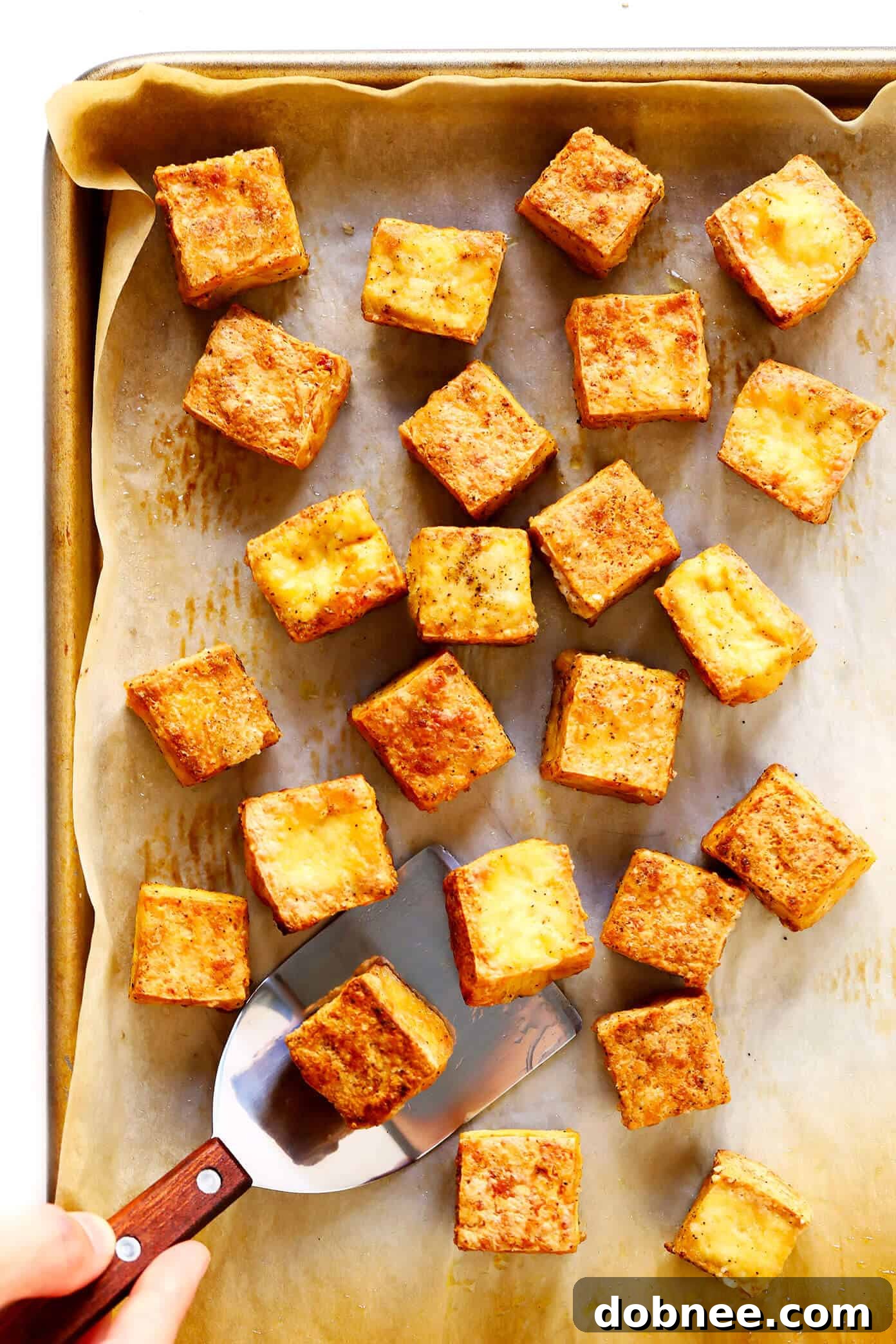 Crispy Baked Tofu Recipe - The Best Easy Tofu | Gimme Some Oven