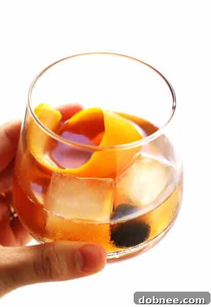 Maple Old Fashioned Cocktail