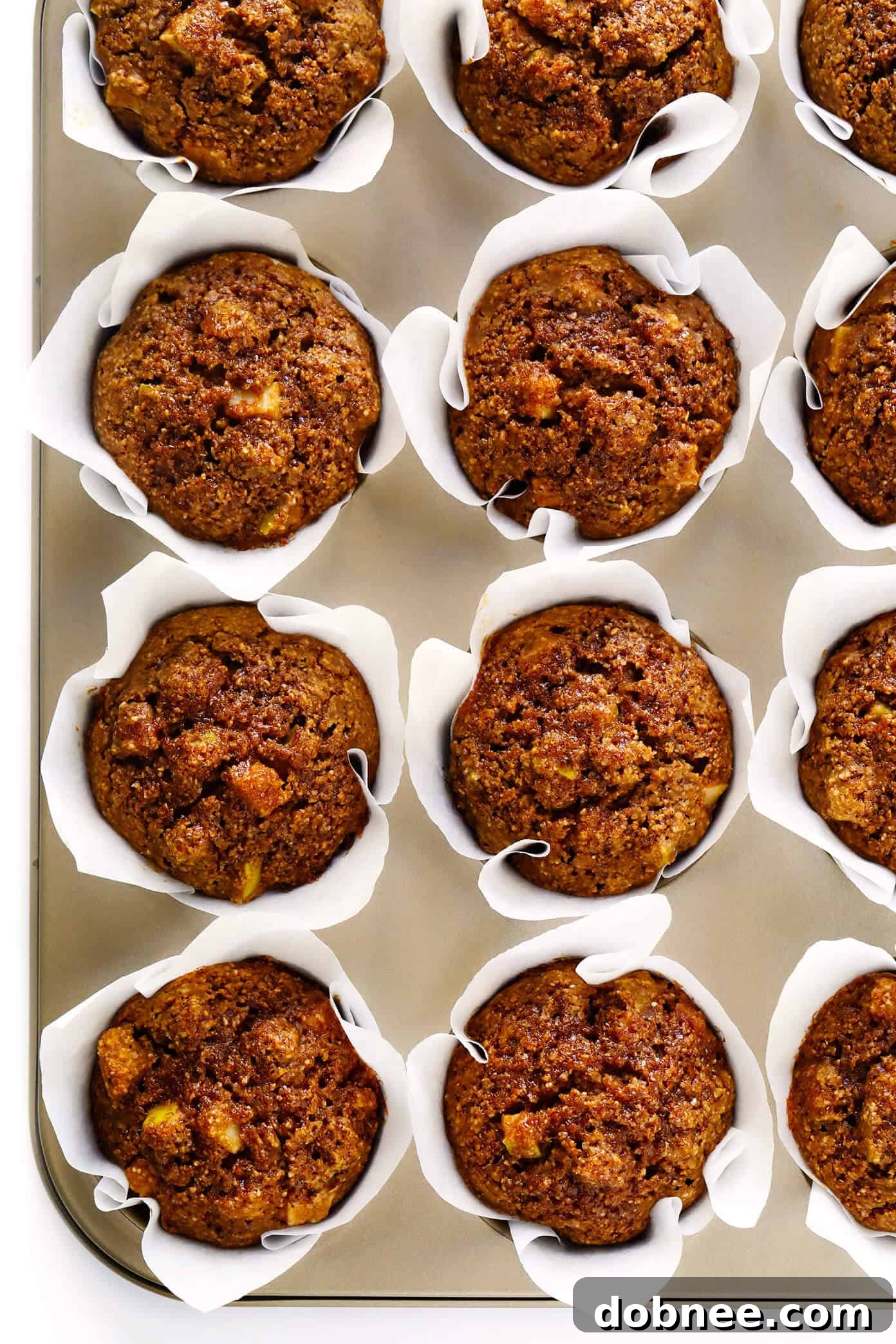 Healthy Apple Muffins Recipe | Gluten-Free and Dairy-Free